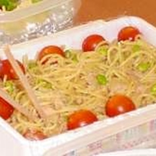 持ち寄りパーティーに！ツナと枝豆のパスタ